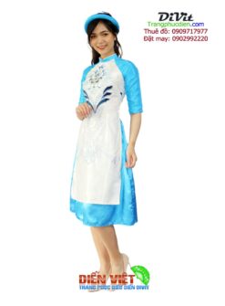 Cho thuê áo dài cách tân gấm