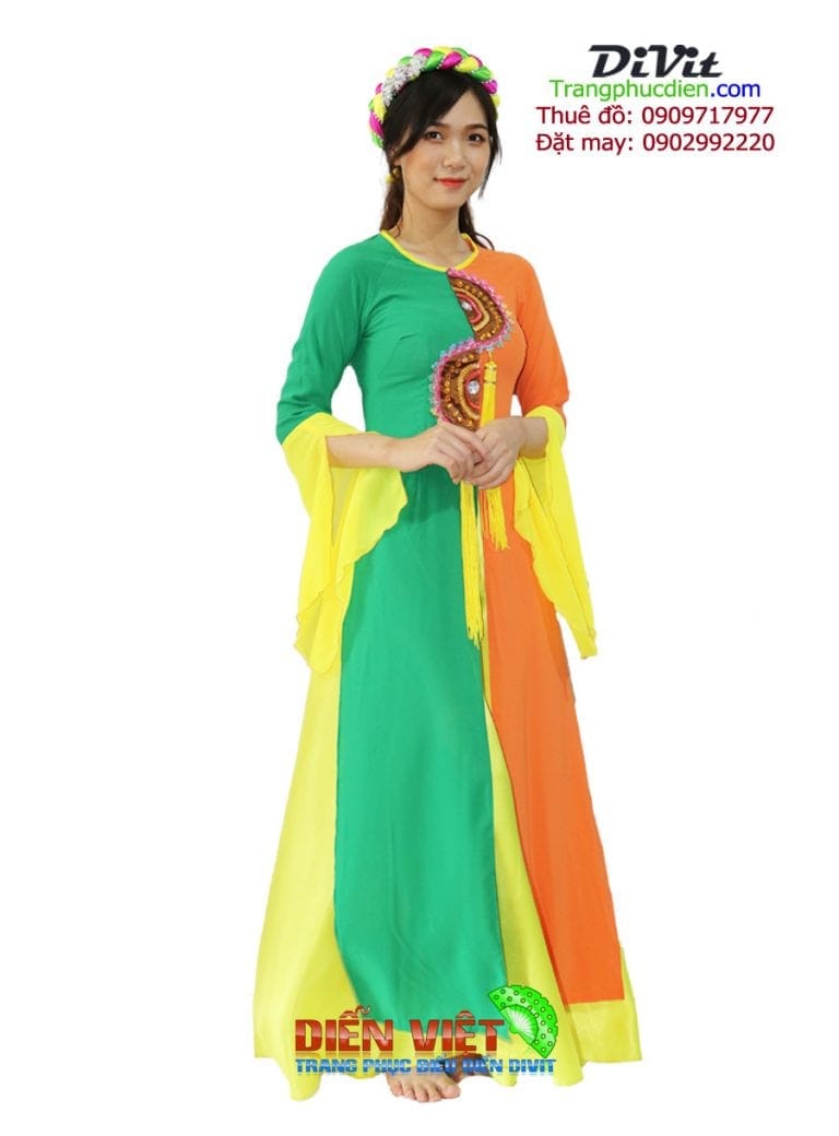 Đầm tứ thân múa dân vũ