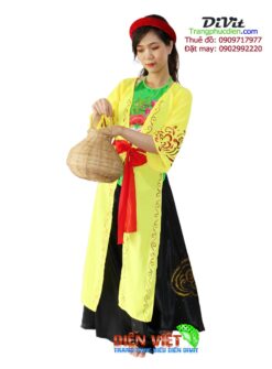 Thuê áo tứ thân diễn Tấm Cám