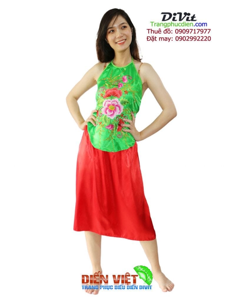 Cho thuê yếm váy múa dân vũ