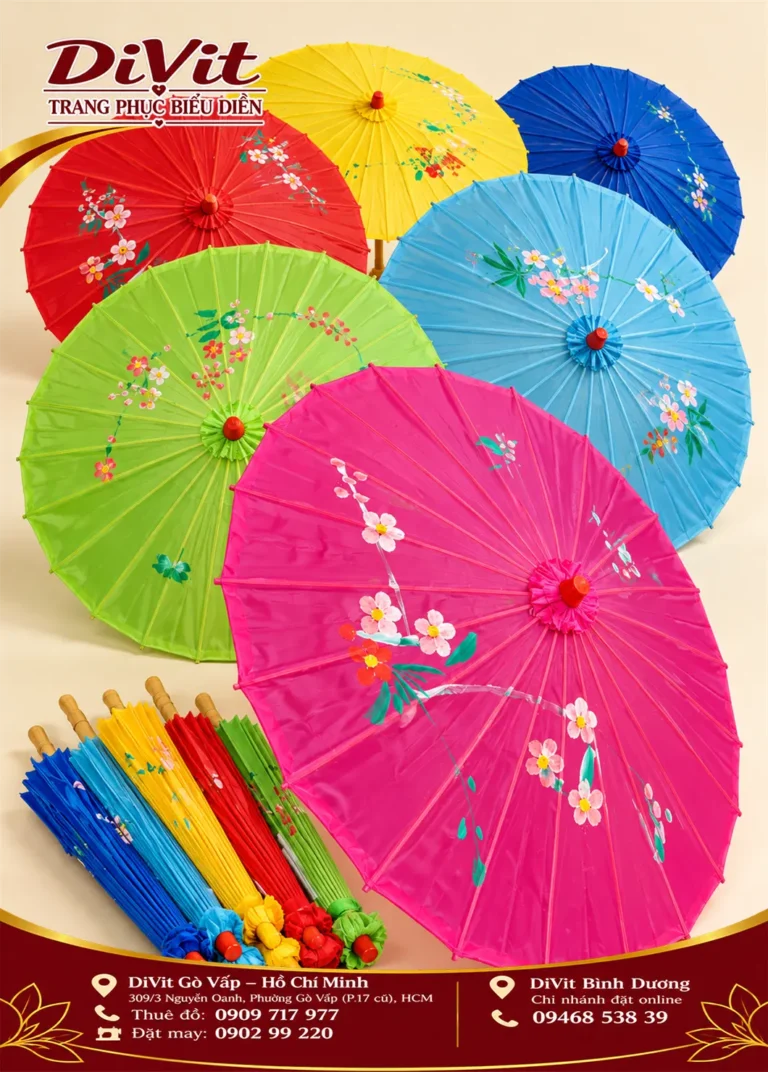 Cho thuê dù ô múa dân tộc
