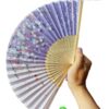 Quạt kiểu màu tím(giá 1 cái)
