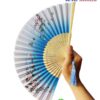 Quạt kiểu màu xanh(giá 1 cái)