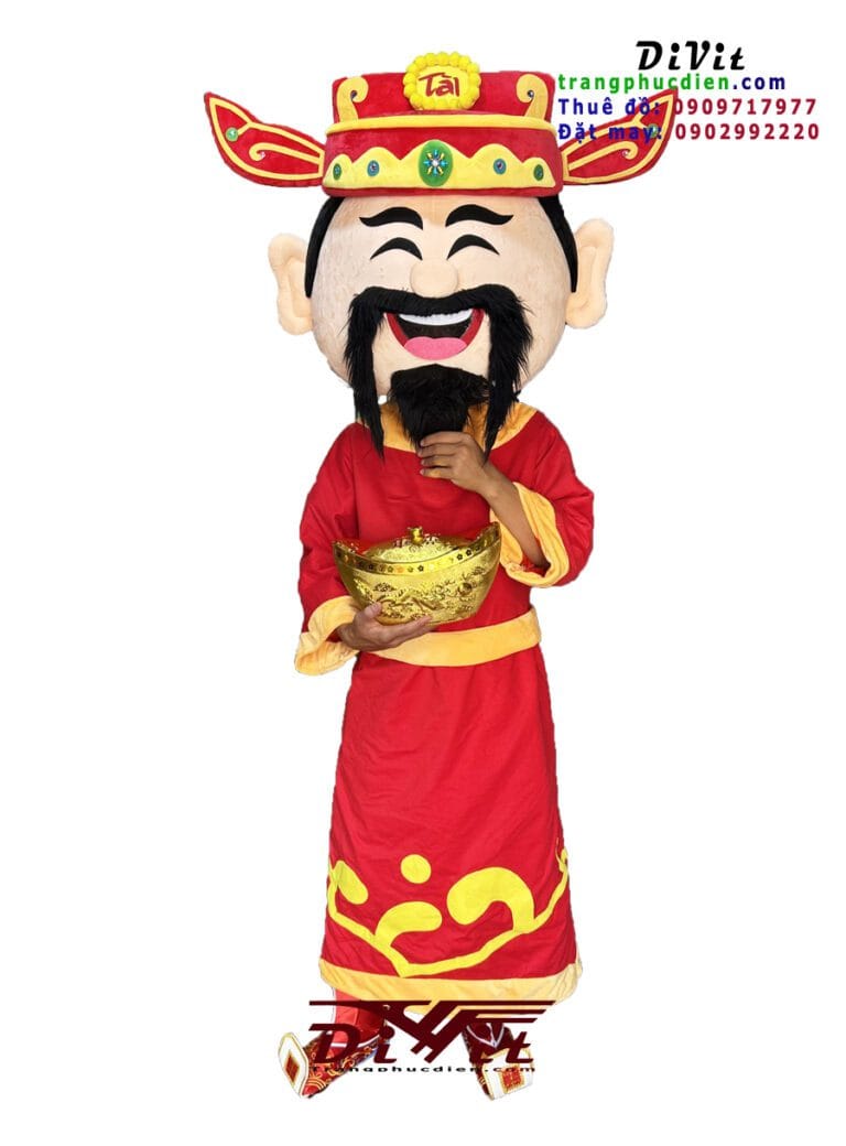 Cho thuê Mascot Thần Tài