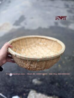 Thúng tre cho thuê size 50cm