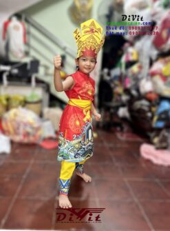 Cho thuê đồ múa Âu Lạc bé (5-10t)