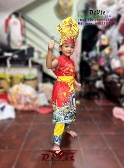 Cho thuê đồ múa Âu Lạc bé (5-10t)