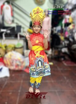 Cho thuê đồ múa Âu Lạc bé (5-10t)
