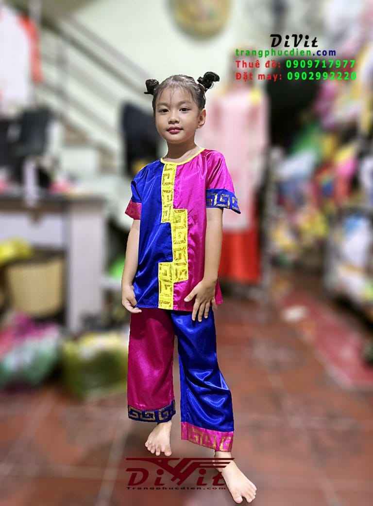 Thuê đồ múa đồng dao trẻ em