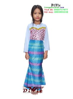 Cho thuê Trang phục tiên cá bé gái