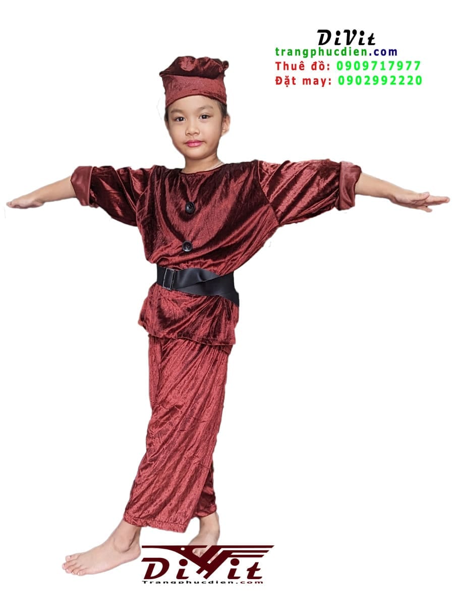 Trang phục chú Lùn nâu
