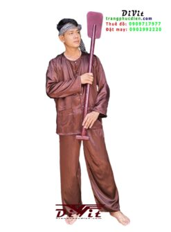 Bà ba phi bóng nam nâu
