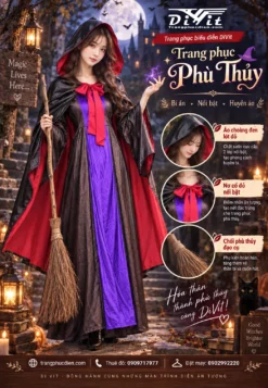 Trang phục Phù Thủy người lớn