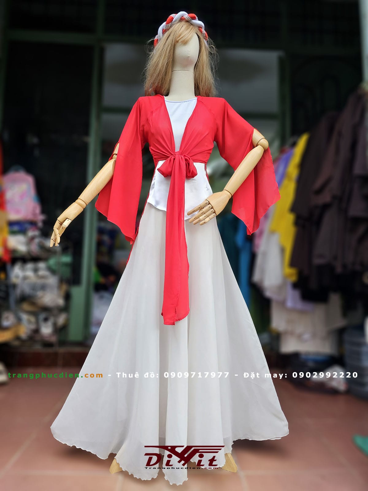 Áo tứ thân trơn mẫu 2315
