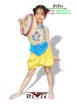 Áo Yếm Quần Bí Bé Gái