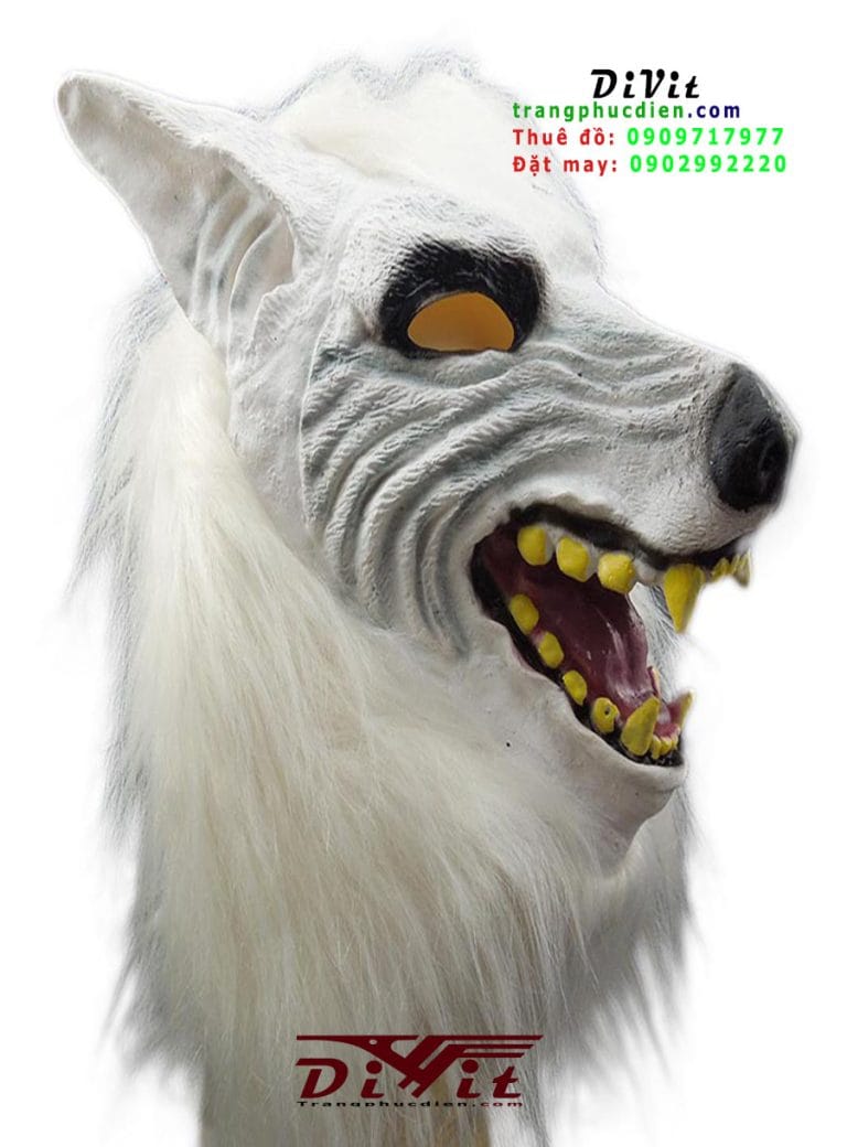 Mặt nạ ma sói trắng