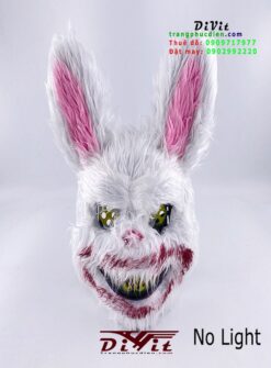 Mặt nạ Thỏ Halloween máu me kinh dị