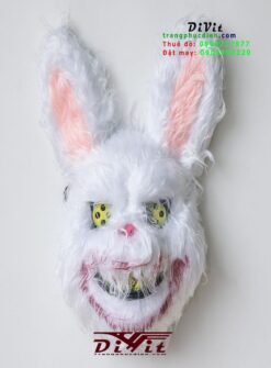 Mặt nạ Thỏ Halloween máu me kinh dị