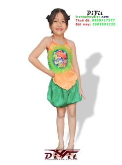 Thuê áo yếm quần bí bé gái