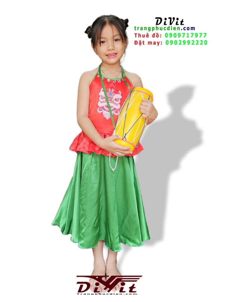 Thuê váy yếm múa dân gian