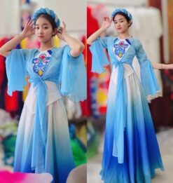 Áo tứ thân trơn mẫu 235