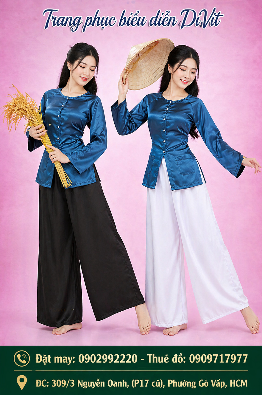 Áo bà ba nữ cho thuê