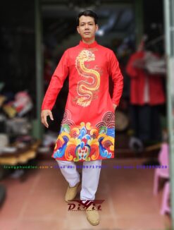 Áo dài cách tân nam cho thuê