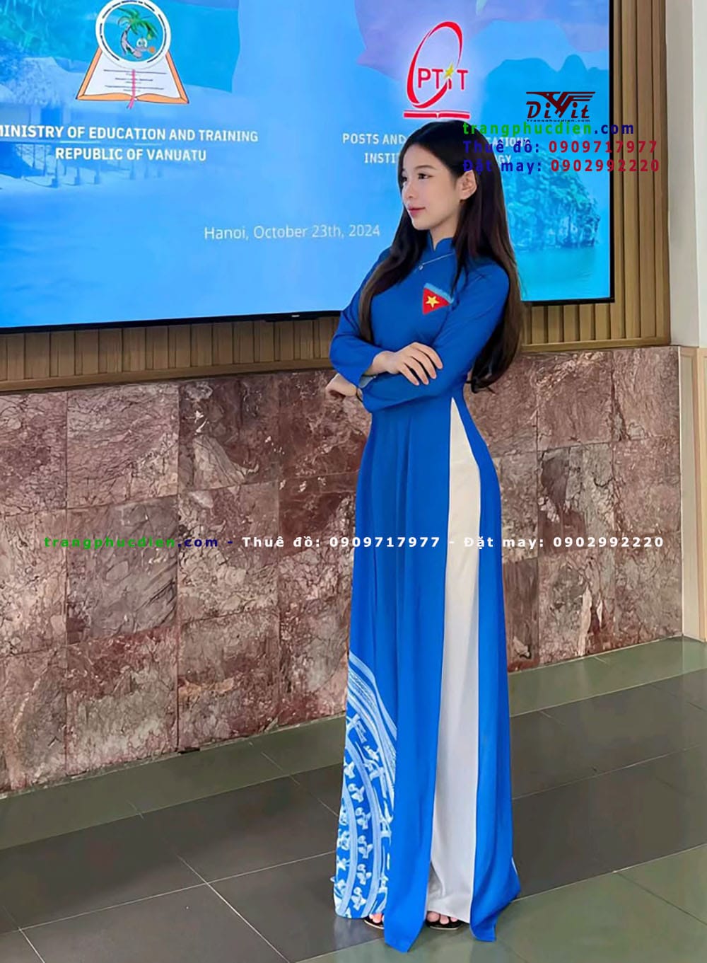 Cho thuê áo dài thanh niên
