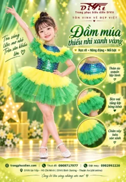 Thuê đầm bồng trẻ em