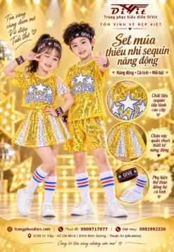 Trang phục nhảy hiện đại trẻ em