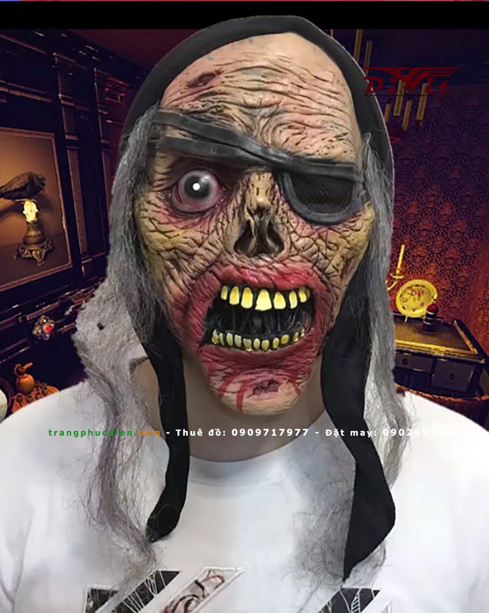 Mặt nạ Zombie cướp biển