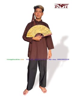 Trang phục người dân xưa nâu