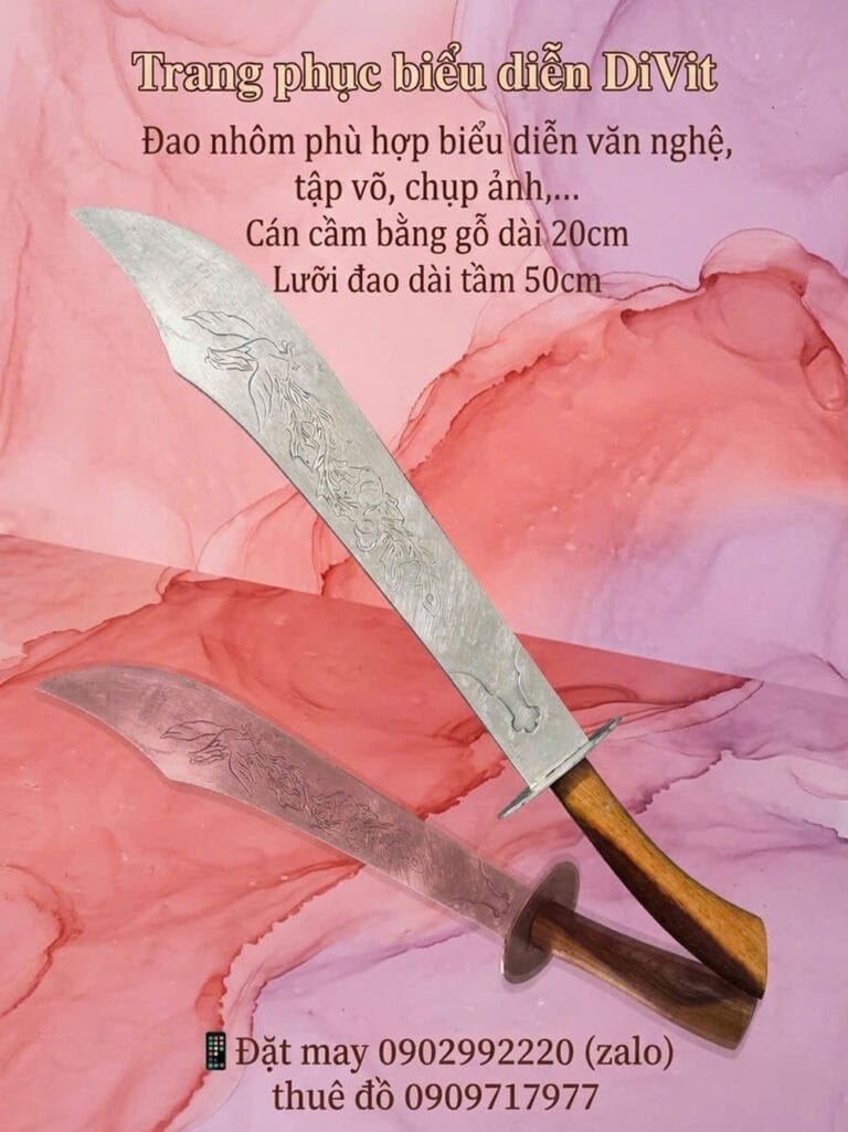 Cây đao biểu diễn (Nhôm)