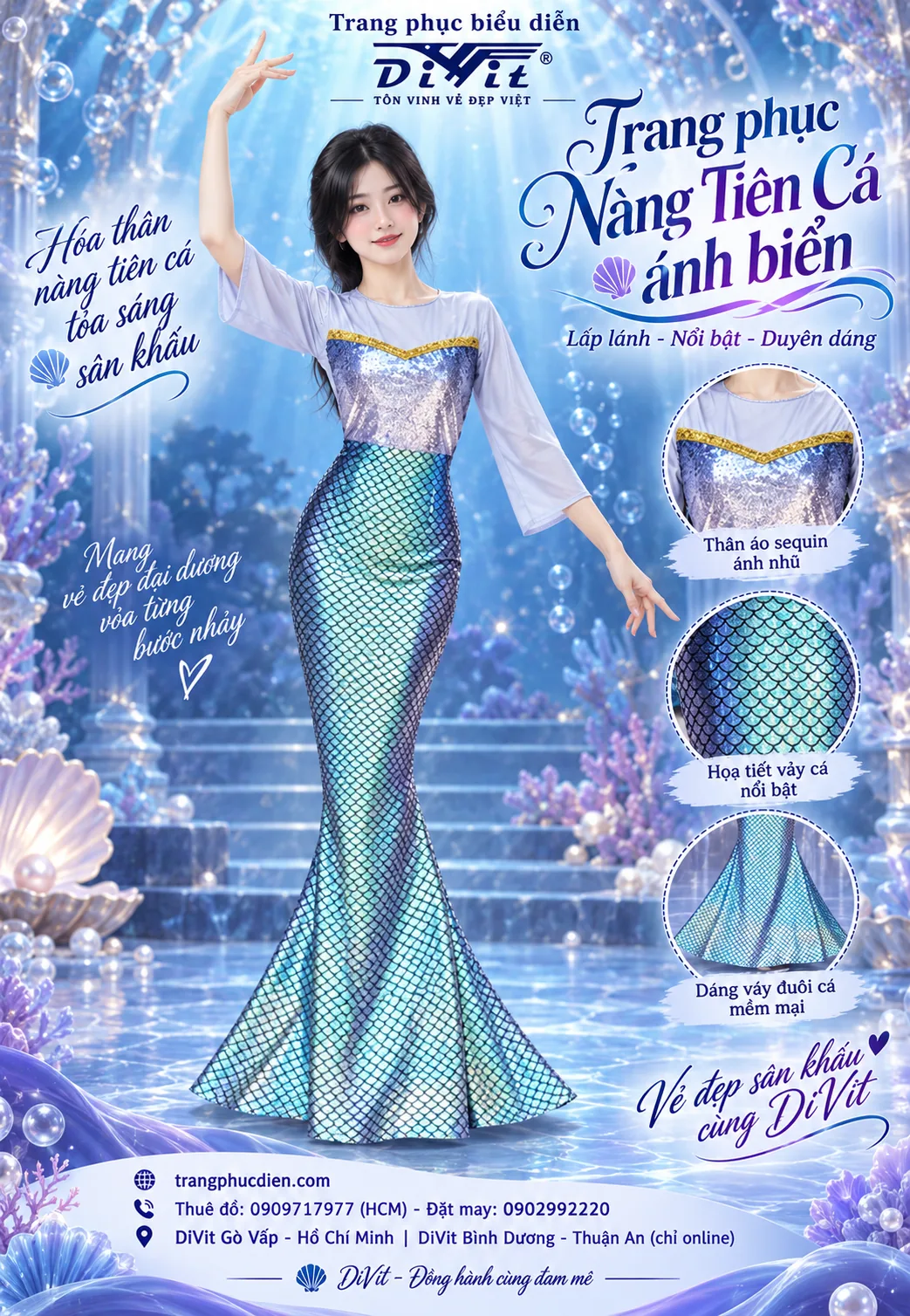 Thuê đồ Tiên Cá