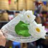 Nón lá họa tiết sen trong suốt