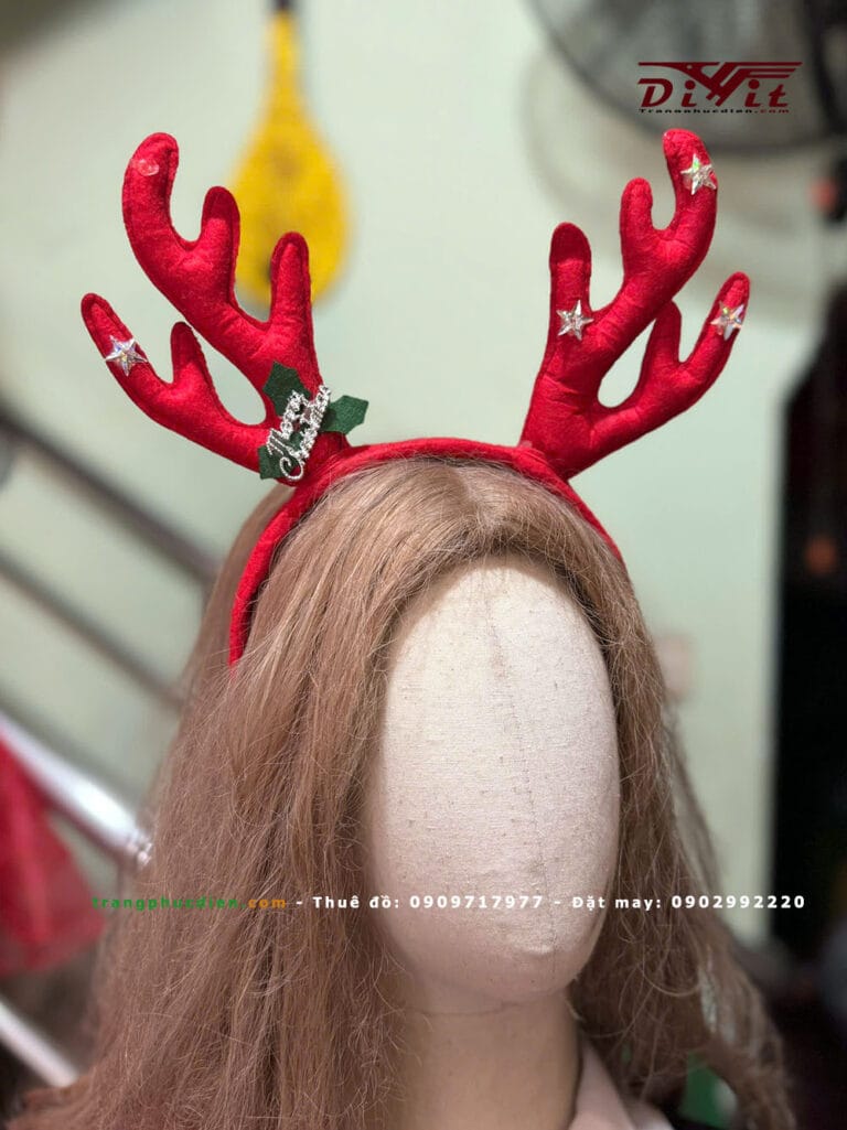 Sừng Tuần Lộc đỏ noel