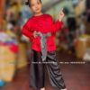 Áo bà ba đỏ trẻ em