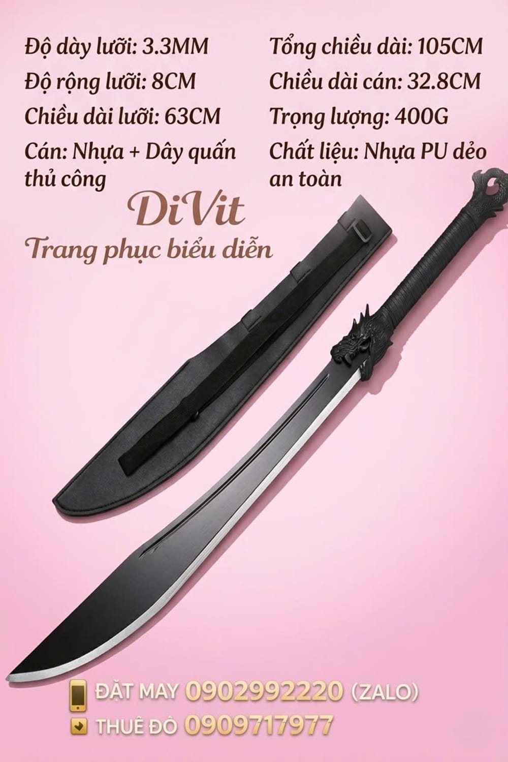 Thuê Đao biểu diễn
