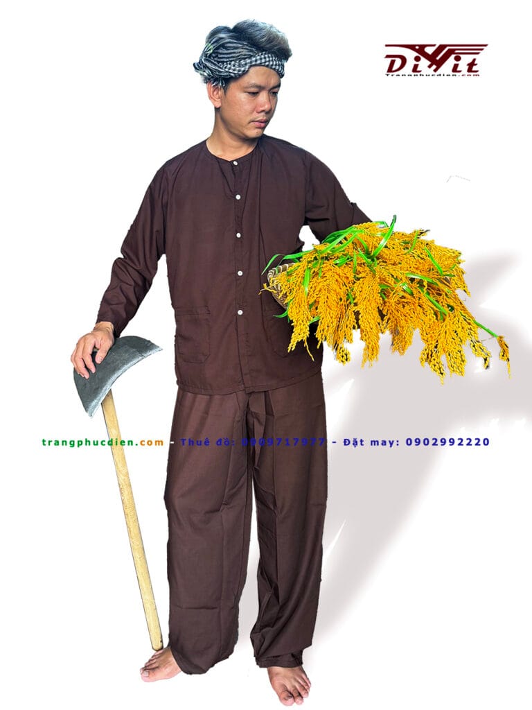 Bà ba nâu truyền thống nam