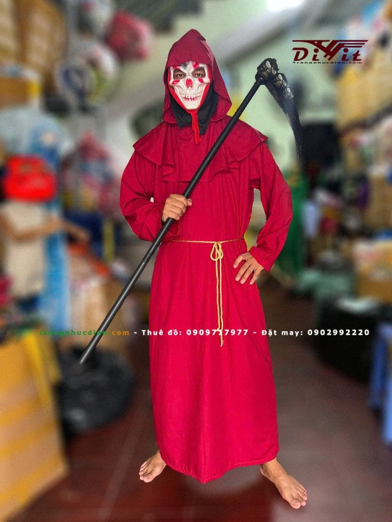 Trang phục vai Thần Chết (đỏ)
