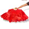 Quạt múa 40cm đỏ (giá thuê 1 cặp)