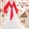 Áo tứ thân trơn cho thuê