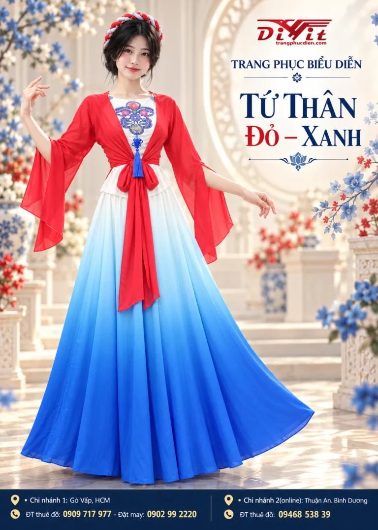 thuê đồ tứ thân múa