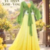 Tứ thân nữ xanh vàng cho thuê
