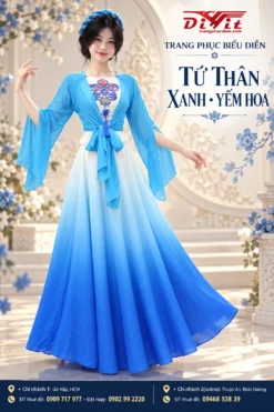 Thuê áo tứ thân nữ múa văn nghệ