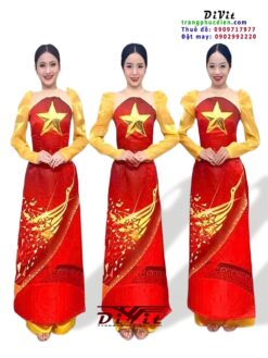 Áo dài ngôi sao chim Lạc