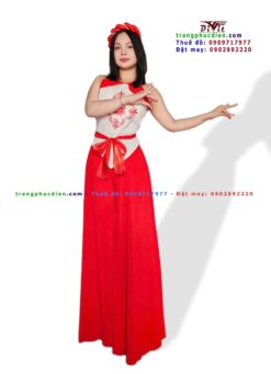 Yếm quần ống loe(phối tứ thân)