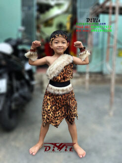 Thuê trang phục thổ dân trẻ em