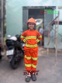 Trang phục lính cứu hỏa cho bé