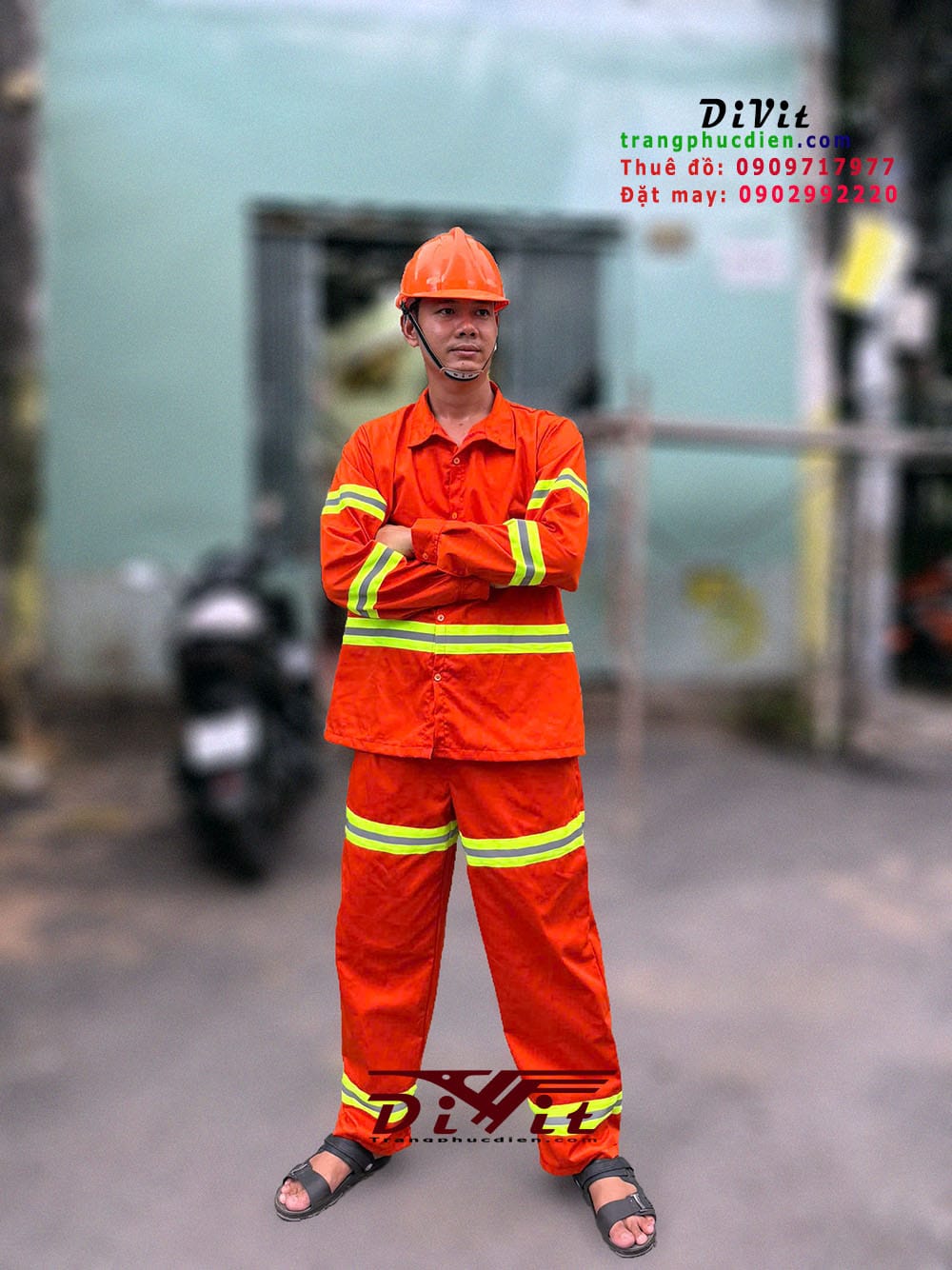 Thuê trang phục lính cứu hỏa